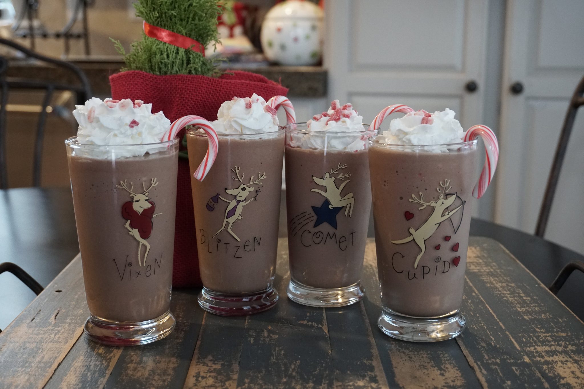 Chocolate Peppermint Milkshake